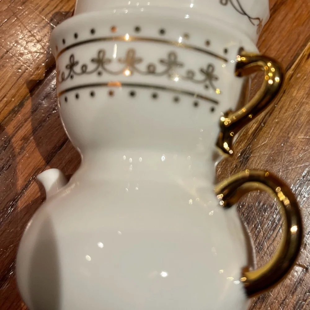 Kate Aspen Tea Time Whimsical Porcelain Bud Vase 4”